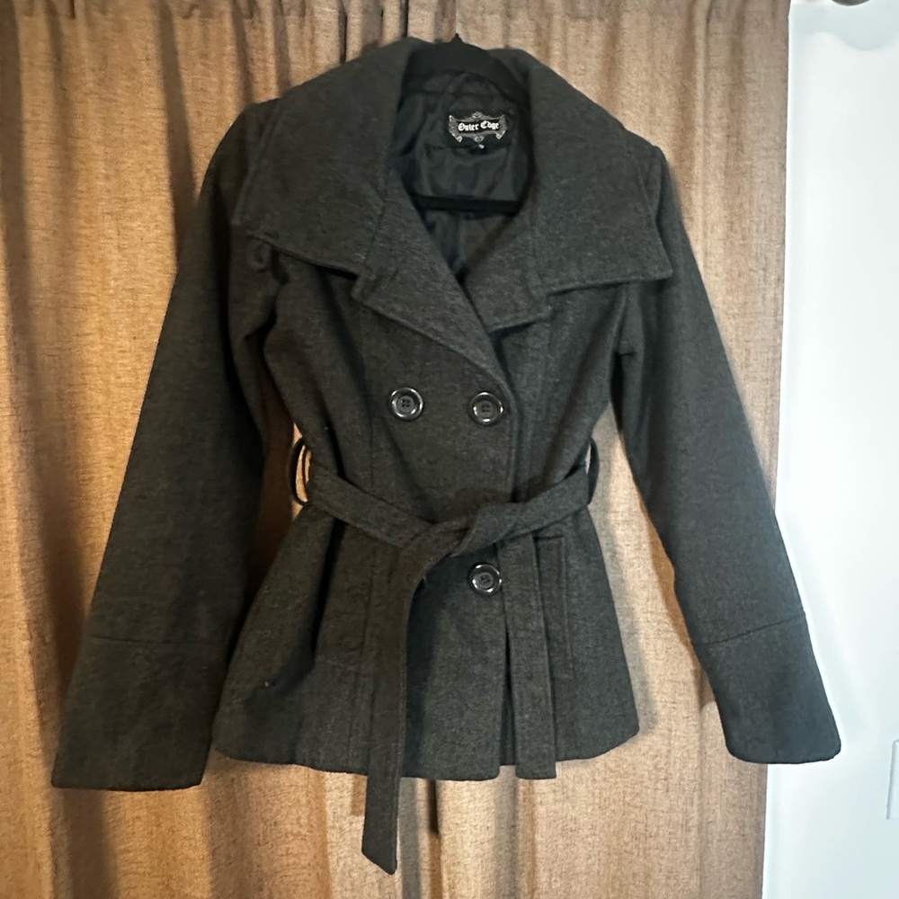 Outer Edge Elegant Black Outerwear